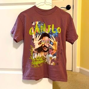 Camilo “De Adentro pa Afuera” Tour Shirt, size youth XL
